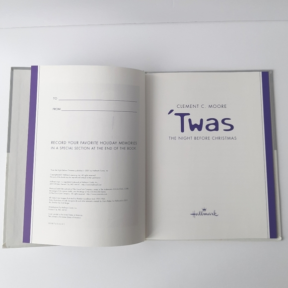 Coca-Cola Santa story book 'Twas The Night Before Christmas - Picture 3 of 10